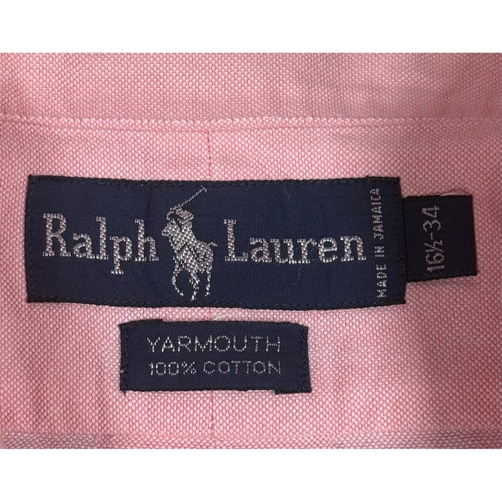 Ralph Lauren Men's Pink Oxford Button Down Shirt Classic Fit Size 15 1/2-34 - Picture 3 of 8